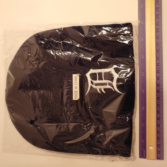 Detoit Kids Club Skull Cap Blue New - Picture 2 of 2